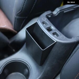 ジープ コンパス 2017+ レネゲード 車用 アームレスト サイド 収納 ボックス 現金 携帯電話 アクセサリー オーガナイザー コンテナ ホルダー ボックス