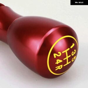 95MM 汎用 レーシング5速カーギア シフター ノブ マニュアル トランス ミッション オートマチック 合金 ギア シフト ノブ シフト レバー - golden