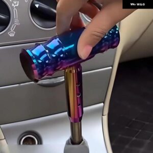 ギア シフト ノブ アルミ Tハンドル シフター カーノブ ジョイスティック スタイル ギアスティック レバー シフト ほとんどオートマチック マニュアル トラ - T　style　black