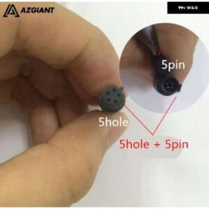 6M/10Mメーター 4PIN/5PIN 車用RCA カーリバースリアビュー パーキング カメラ ビデオ 延長 ケーブル 2.5MMジャック - 5pin　male-2.5　jack
