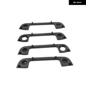 51218122441 51218122442 4ピースハンドル 外装 キット カバー ガスケット付き BMW E36 E34 E32 3 5 7シリーズ - 4　x　Covers　with　Seal