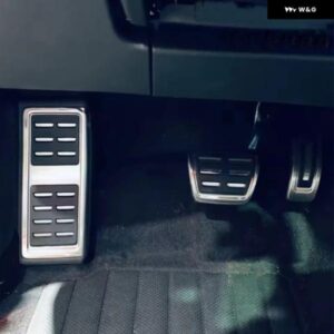 ガスブレーキ ペダルカバー レストペダル フォルクスワーゲン VW TROC TCROSS ティグアン ゴルフ ポロ パサート シュコダ カーアクセサリー - 1Pc　Rest　adhesive