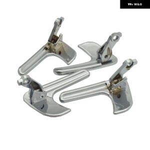 クローム インナー内側 ドアハンドル フロント リア 左 右 4個 SEAT IBIZA CORDOBA 1999-2002 6K0 837 114 6K0837113 - Left