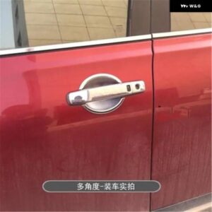 クローム ドアハンドル カバー トリム ドアハンドル ボウル トリム 日産 キャシュカイ J10 セントラ アルティマ クエスト マキシマ フロンティア 2005-2008 - 4