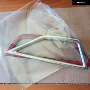 カー スタイリング エアコン 吹き出し口カバー 内装 装飾 リング トリム フォルクスワーゲン VW ティグアン 2 MK2 2017 2018 2019 - blue