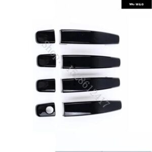 シボレー アベオ LS LI セダン T250 2007 2008-2011 ABS クローム カーアクセサリー ドアハンドル カバー トリム ステッカー スタイリング - silvery