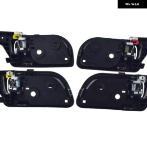 クローム インテリア インナー ドアハンドル ホンダ アコード2003 - 07 CM4 CM5 CM6第7世代72120SDAA02ZC - Rear　Pair