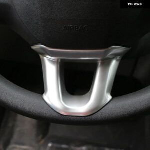 3個セット ステアリングホイール パネル ボタン スイッチカバー スパンコール プジョー 208 GTI 2008 308 2014 - 2018 カー ステッカー - carbon　fibre