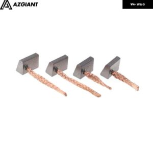 4 個 車 スターターモーター カーボンブラシ フォルクスワーゲン マゴタンサジタル LAVIDA シュコダ オクタビアボーラジェッタ - 4pcs　carbon