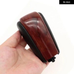 オートマチック ギア シフト ノブ ギアスティック シフター レバー ハンドル スティック PUレザー トヨタ プラド FJ150 クルーザー レクサス GX460 GX470 - Black