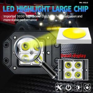 オートワークライト マウント オフロード作業用 12V 24V スポットフラッドコンボ LEDバースポットライト LED ライトバー 車用運転ランプ - 1pcs