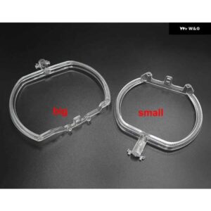 BMW 3シリーズ F30 F35 2013 2014 2015 車用 DRL デイタイム ランニングライト チューブ ヘッドライト サークルリングガイドプレート - 4pcs　for　pair　light