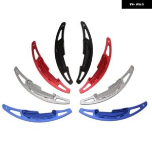 BMW M2 F87 M3 F80 M4 F82 F83 M5 F10 M6 F12 F13 X5M F85 X6M アルミ 合金 ステアリングホイール シフト パドル シフター エクステンション 2個 - Blue