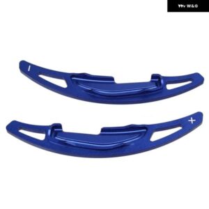BMW M2 F87 M3 F80 M4 F82 F83 M5 F10 M6 F12 F13 X5M F85 X6M アルミ 合金 ステアリングホイール シフト パドル シフター エクステンション 2個 - Red