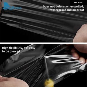カーペイント ヘッドライト フィルム テスラ モデルY ジュニパー 2025年以降 クリア Bピラー テールライト フィルム - Carbon　Handle　film