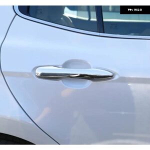 カーボンクロームハンドルカバー トリム トヨタ カローラオーリスE210 2019 - 21カーアクセサリー ステッカー オート スタイリング ハンドル - 0　Keyless　Entry2