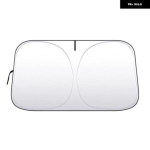 クライスラー 200 2011-2014 車用サンシェード サンシェード フロント リアウィンドウフィルム フロントガラス バイザー カバー UVカット リフレクター - WHITE