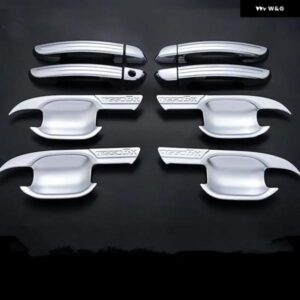 クロームカー ドアハンドル カバー カップボウル トリム CHERY TIGGO 3X / CHERY TIGGO 2 2016 - 21 スタイリング アクセサリー - handle