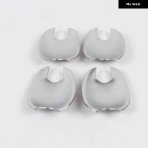 カーボン クローム カー ドアハンドル カバー 装飾 トリム マツダ 2 デミオ 2009 - 13 スタイリング アクセサリー - carbon　　2　buttons