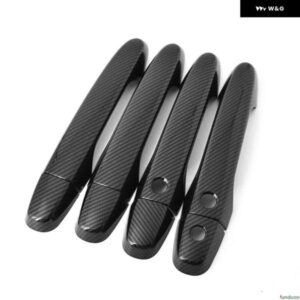 カーボン 車 ドアハンドル カバー ボウル トリム ホンダ CR-V CRV 2012 - 16 スタイリング アクセサリー - rear　door　bowl