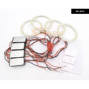 ヤマハ 2003 - 09 超高輝度 COB LED エンジェルアイキット ハローリング デイライト - Cold　white