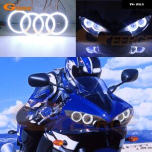 ヤマハ 2003 - 09 超高輝度 COB LED エンジェルアイキット ハローリング デイライト