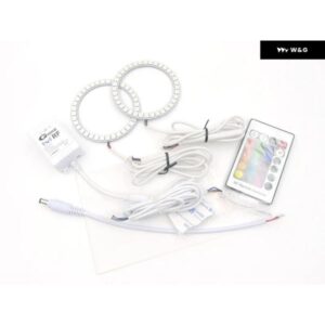 マツダ MX-5 MX 5 ミアータ ロードスター RFリモート BLUETOOTH対応アプリ マルチカラー 超高輝度 RGB LED エンジェルアイキット ハローリング - 2001-2005