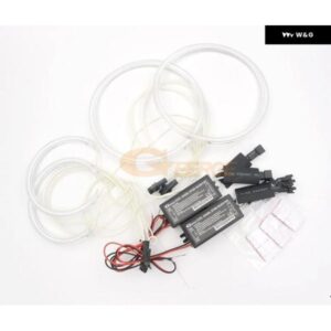 超高輝度CCFL エンジェルアイズ ハローリングキット ライトカーアクセサリー 日産 プリメーラP12 2002-2008 - Headlight　2