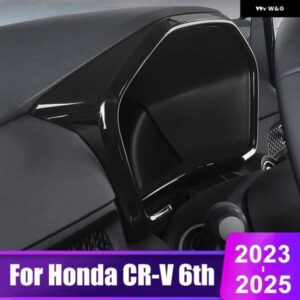 ホンダ CRV 2023 2024 2025 CR-V 6代目ハイブリッド ABS カーボン 車計器 ディスプレイ スピード メーター ゲージカバー アクセサリー