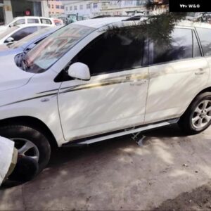 トヨタ RAV4 2009 - 13 ABS ルーフラゲッジラックカバー カーアクセサリー - 1SET　silvery