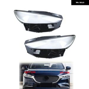 マツダ 6 アテンザ 2019 - 22 車用 ヘッドライト レンズ カバー シェル ランプシェード