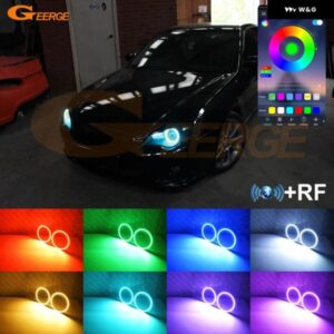 スバル レガシィ アウトバック リバティ B4 BLUETOOTH アプリ RF リモート 超高輝度 マルチカラー RGB LED エンジェルアイキット ハローリング