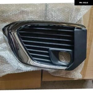 プジョー 5008 車用 フロント バンパー フォグランプ ランプ フレーム カバー フォグライト フォグランプ クローム トリム キャップ フードリッド ベゼル - Left1