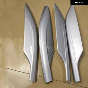 日産 ローグ エクストレイル T32 2014 2015 2016~2020 ルーフラックカバー シルバー ルーフバー ルーフレールエンドシェル 交換用 ラゲッジパックガード - 1set　　4pcs3