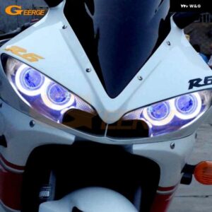 ヤマハ 2003 - 09 超高輝度 COB LED エンジェルアイキット ハローリング デイライト