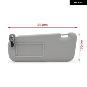 運転席側 助手席側 サンバイザー ライト付き マツダ 3 2010 - 13 OEM# BBM2-69-320C-75 BBM3-69-320C-75 - Left　Driver