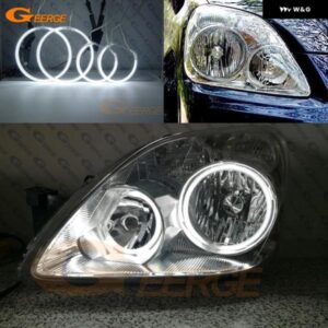 ホンダ CR-V CRV II 2005 2006 超高輝度 CCFL エンジェルアイキット ハローリング - This　Headlight