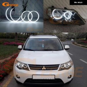 三菱 アウトランダーII 2006 - 09 超高輝度CCFLエンジェルアイキット ハローリング - This　Headlight