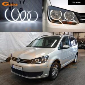 フォルクスワーゲン VW トゥーラン 1T3 2010 - 15 超高輝度 CCFL エンジェルアイキット ハローリング