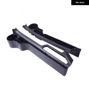車用センター コンソール 収納 ボックス トヨタ ランドクルーザー 100 LC100 UJZ100 FZJ100 1998-2006 2007 カップ ホルダー シートギャップ 収納 ボックス - Left　and　right　2pcs2