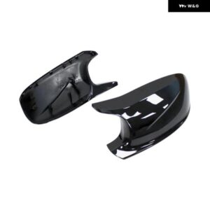 車サイドバックミラー カバー キャップ トリム BMW X3 F25 X1 E84 PRE-LCI 2010 - 13 ミラー カバー M スタイル - Carbon　fiber　pattern