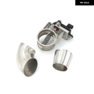 車アクセサリー 2インチ /2.25インチ /2.5インチ /2.75インチ / 3インチ 真空排気カットオフ電動 コントロール バルブ キット 真空 ポンプ 付き - controller76mm