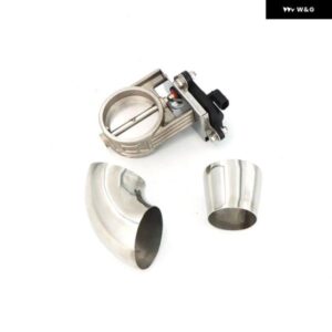 車アクセサリー 2インチ /2.25インチ /2.5インチ /2.75インチ / 3インチ 真空排気カットオフ電動 コントロール バルブ キット 真空 ポンプ 付き - controller51mm