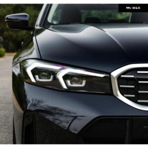 BMW 3シリーズ G20 G21 G28 2023 車用 ヘッドライト カバー ヘッドランプ シェル ランプシェード ランプシェード レンズ 交換 - Left　side
