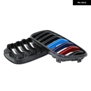 フロントセンターブラックワイドキドニーフード グリル BMW X3 F25 2010 - 13 - Carbon　Look