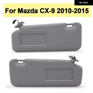 サンバイザー ミラー 付き マツダ CX-9 2010 - 15 OEM# TDY1-69-320 TD11-69-320D-75