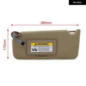 運転席側 助手席側 車用サンバイザー ホンダ アコード 2008 - 12 83280-TA5-A51ZA サンバイザー シェード - Right　Passenge