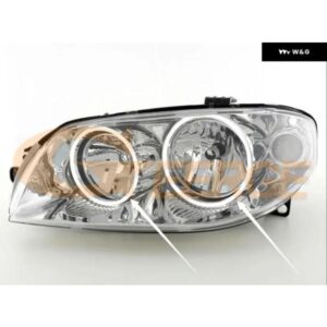 フィアット プント 188 MK2 2003 - 06 - ON フェイスリフト 超高輝度 CCFL エンジェルアイキット ハローリング - This　Headlight