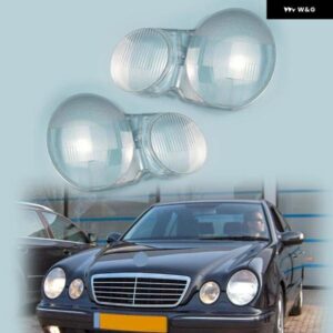 メルセデス ベンツ 1995-2003 W210 E200 E240 E260 E280 ヘッドライト カバー クリアシェル ヘッドランプ ランプシェード レンズ