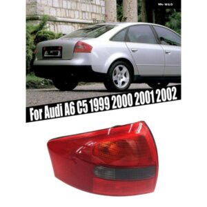 リア テールライト ストップブレーキ ランプ 電球 なし テールライト ハウジング リバースランプシェード アウディ A6 C5 1999 - 02 カーアクセサリー